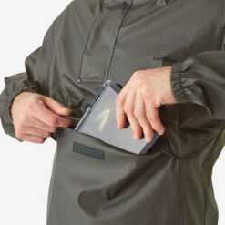 Poncho / Vareuse De Pêche Imperméable - FP 500 Kaki -Plein Air Pêche Magasin poncho vareuse de peche impermeable fp 500 kaki 3