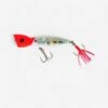 SAKURA Popper PULSION GHOST CRYSTAL RED HEAD TR 135 F Pêche En Mer