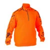Pull Chasse Renfort Orange Fluo 500