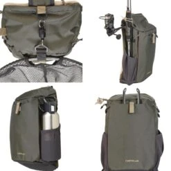Sac à Bandoulière De Pêche 9L - Sling Bag 100 Kaki -Plein Air Pêche Magasin sac a bandouliere de peche 9l sling bag 100 kaki 5