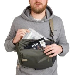 Sac à Bandoulière De Pêche 9L - Sling Bag 100 Kaki -Plein Air Pêche Magasin sac a bandouliere de peche 9l sling bag 100 kaki 6