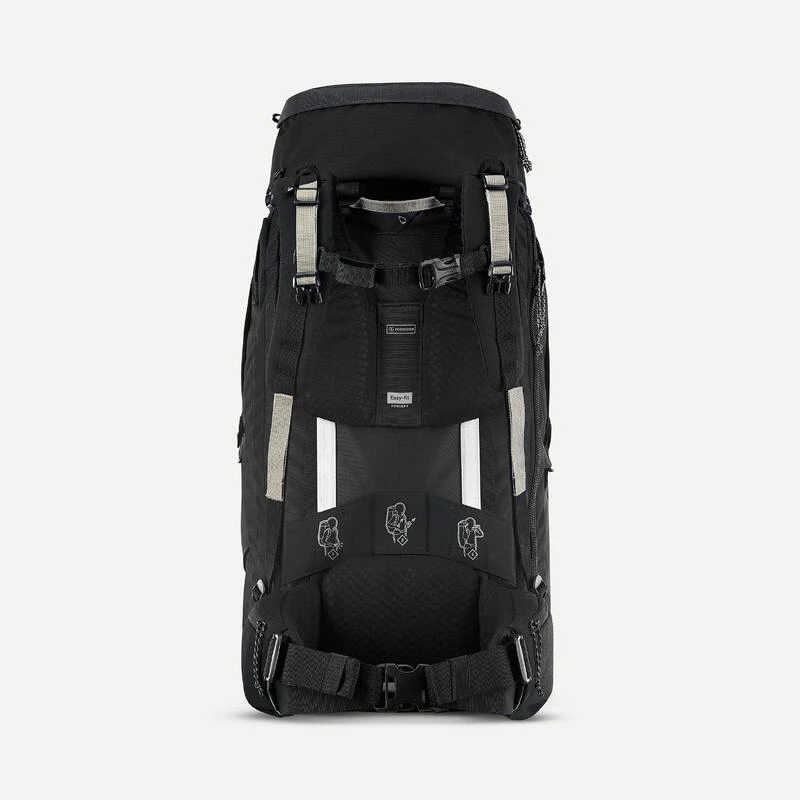 Sac à Dos De Voyage Et Trekking Ouverture Valise 50 + 6 L Homme - Travel 900 8 Sac à Dos De Voyage Et Trekking Ouverture Valise 50 + 6 L Homme - Travel 900 – Image 6