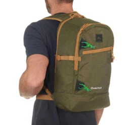 Quechua Sac à Dos E 22 CL Vert/beige, 22 Litres -Plein Air Pêche Magasin sac a dos e 22 cl vertbeige 22 litres 3