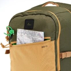 Quechua Sac à Dos E 22 CL Vert/beige, 22 Litres -Plein Air Pêche Magasin sac a dos e 22 cl vertbeige 22 litres 6