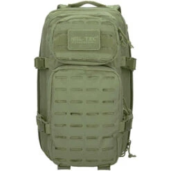 Mil-Tec Sac A Dos Tactique Assault Laser Cut Vert 20l -Plein Air Pêche Magasin sac a dos tactique assault laser cut vert 20l 4