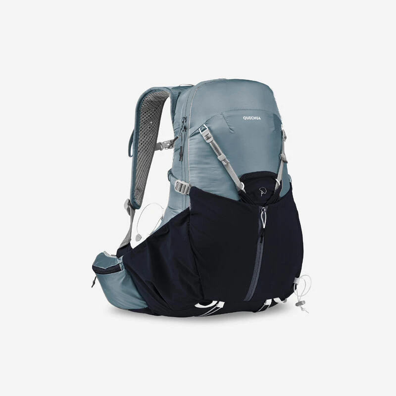 Quechua Sac à Dos Ultra Léger De Randonnée Rapide FH 500 Femme Bleu. 3 Quechua Sac à Dos Ultra Léger De Randonnée Rapide FH 500 Femme Bleu.