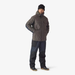 Salopette De Pêche Imperméable Chaude Homme - FO 500 TH Grise -Plein Air Pêche Magasin salopette de peche impermeable chaude homme fo 500 th grise 7