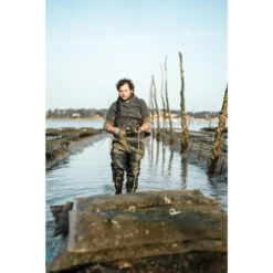 SWEAT A CAPUCHE 500 BEIGE -Plein Air Pêche Magasin sweat a capuche 500 beige 1