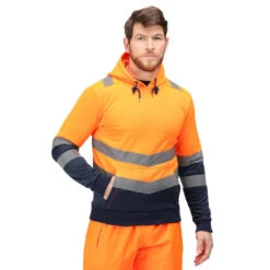 Regatta Sweat à Capuche Homme (Orange) 8 Regatta Sweat à Capuche Homme (Orange) -Plein Air Pêche Magasin sweat a capuche homme orange 2