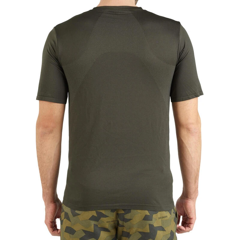 T-shirt Chasse Manches Courtes Léger Et Respirant Homme - 500 Vert 5 T-shirt Chasse Manches Courtes Léger Et Respirant Homme - 500 Vert – Image 4