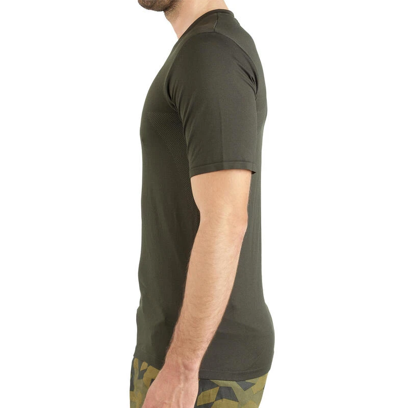 T-shirt Chasse Manches Courtes Léger Et Respirant Homme - 500 Vert 6 T-shirt Chasse Manches Courtes Léger Et Respirant Homme - 500 Vert – Image 5
