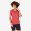 Quechua T-shirt De Randonnée Manches Courtes - MH500 - Femme 1 Quechua T-shirt De Randonnée Manches Courtes - MH500 - Femme -Plein Air Pêche Magasin t shirt de randonnee manches courtes mh500 femme
