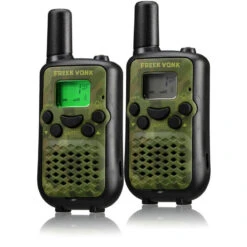 Talkie Walkie FREEK VONK X BRESSER Version Camouflée Avec Des Distances De 6 Km -Plein Air Pêche Magasin talkie walkie freek vonk x bresser version camouflee avec des distances de 6 km 5
