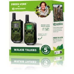 Talkie Walkie FREEK VONK X BRESSER Version Camouflée Avec Des Distances De 6 Km -Plein Air Pêche Magasin talkie walkie freek vonk x bresser version camouflee avec des distances de 6 km 6