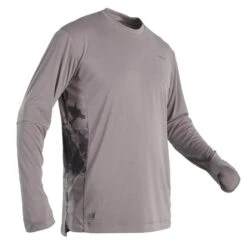Tee-shirt De Pêche Anti-UV 500 Gris -Plein Air Pêche Magasin tee shirt de peche anti uv 500 gris 5