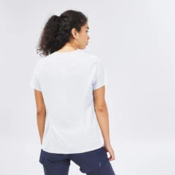 Quechua Tee Shirt Ultra Léger De Randonnée Rapide FH 500 Femme Ice. -Plein Air Pêche Magasin tee shirt ultra leger de randonnee rapide fh 500 femme ice 2