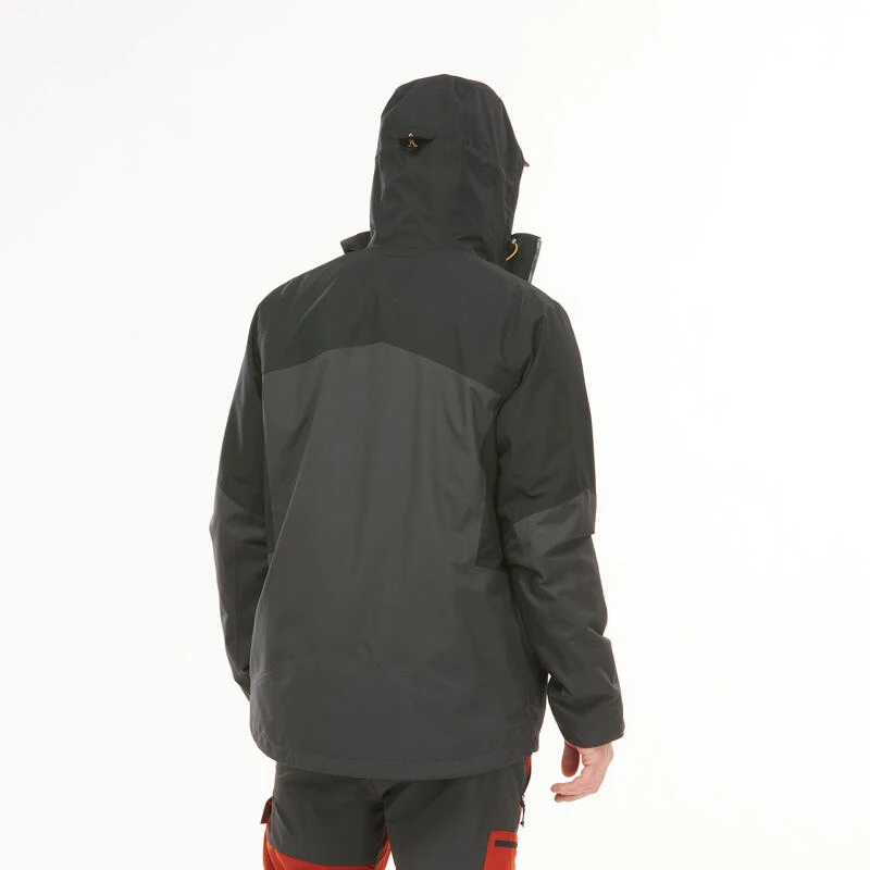 Veste 3en1 Imperméable De Trek Voyage - TRAVEL 500 -10°C Noire - Homme 7 Veste 3en1 Imperméable De Trek Voyage - TRAVEL 500 -10°C Noire - Homme – Image 5