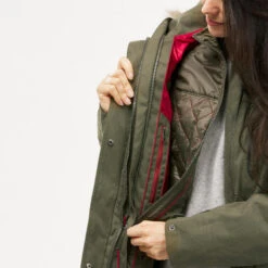 Veste 3en1 Imperméable De Trek Voyage - Travel 700 -10° - Kaki - Femme 16 Veste 3en1 Imperméable De Trek Voyage - Travel 700 -10° - Kaki - Femme -Plein Air Pêche Magasin veste 3en1 impermeable de trek voyage travel 700 10 kaki femme 4