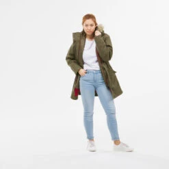 Veste 3en1 Imperméable De Trek Voyage - Travel 700 -10° - Kaki - Femme 21 Veste 3en1 Imperméable De Trek Voyage - Travel 700 -10° - Kaki - Femme -Plein Air Pêche Magasin veste 3en1 impermeable de trek voyage travel 700 10 kaki femme 9