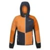 Regatta Veste à Capuche TRUTTON Femme (Orange Clair / Gris Phoque) -Plein Air Pêche Magasin veste a capuche trutton femme orange clair gris phoque