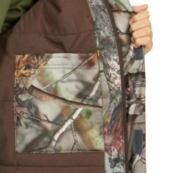 VESTE CHASSE CHAUDE ET IMPERMÉABLE SIBIR 300 JUNIOR CAMOUFLAGE KAMO-BR -Plein Air Pêche Magasin veste chasse chaude et impermeable sibir 300 junior camouflage kamo br 8