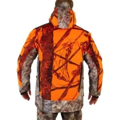 VESTE CHASSE POSTE IMPERMÉABLE CHAUDE 3 EN 1 CAMO FLUO 900 17 VESTE CHASSE POSTE IMPERMÉABLE CHAUDE 3 EN 1 CAMO FLUO 900 -Plein Air Pêche Magasin veste chasse poste impermeable chaude 3 en 1 camo fluo 900 5