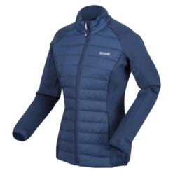 Regatta Veste Hybride CLUMBER Femme (Bleu Amiral) -Plein Air Pêche Magasin veste hybride clumber femme bleu amiral 2
