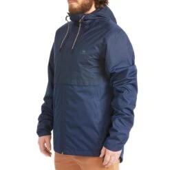 Quechua Veste Imperméable De Randonnée - NH500 Flap - Homme -Plein Air Pêche Magasin veste impermeable de randonnee nh500 flap homme 4
