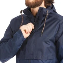 Quechua Veste Imperméable De Randonnée - NH500 Flap - Homme -Plein Air Pêche Magasin veste impermeable de randonnee nh500 flap homme 8