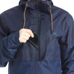 Quechua Veste Imperméable De Randonnée - NH500 Flap - Homme -Plein Air Pêche Magasin veste impermeable de randonnee nh500 flap homme 9