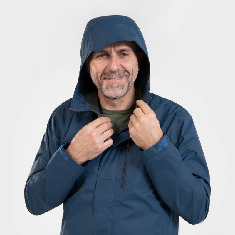 Quechua Veste Imperméable De Randonnée - NH500 Imper - Homme 10 Quechua Veste Imperméable De Randonnée - NH500 Imper - Homme – Image 8