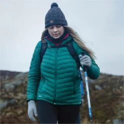 HIGHLANDER Veste Lewis Isolée Tecloft Pour Femmes Avec Capuche -Vert -Plein Air Pêche Magasin veste lewis isolee tecloft pour femmes avec capuche vert 2