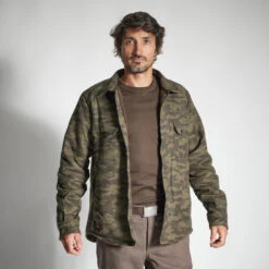 VESTE MOUTONNÉE TYPE SURCHEMISE 500 CAMO 19 VESTE MOUTONNÉE TYPE SURCHEMISE 500 CAMO -Plein Air Pêche Magasin veste moutonnee type surchemise 500 camo 7
