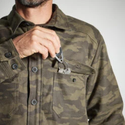 VESTE MOUTONNÉE TYPE SURCHEMISE 500 CAMO 20 VESTE MOUTONNÉE TYPE SURCHEMISE 500 CAMO -Plein Air Pêche Magasin veste moutonnee type surchemise 500 camo 8