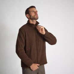 VESTE POLAIRE PRESLY VERNEY CARRON MARRON -Plein Air Pêche Magasin veste polaire presly verney carron marron 3