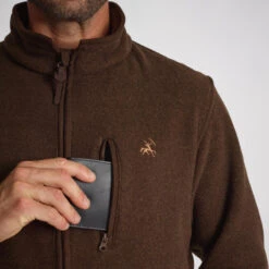 VESTE POLAIRE PRESLY VERNEY CARRON MARRON -Plein Air Pêche Magasin veste polaire presly verney carron marron 4