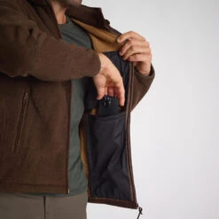 VESTE POLAIRE PRESLY VERNEY CARRON MARRON -Plein Air Pêche Magasin veste polaire presly verney carron marron 5