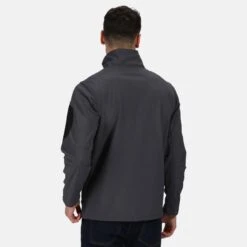 Regatta Veste Softshell ARCOLA Homme (Gris Foncé/noir) -Plein Air Pêche Magasin veste softshell arcola homme gris foncenoir 3