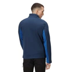 Regatta Veste Softshell FARSON Homme (Bleu Amiral / Bleu Clair) -Plein Air Pêche Magasin veste softshell farson homme bleu amiral bleu clair 3
