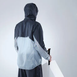 Quechua Veste Ultra Légère De Randonnée Rapide FH 900 Homme Bleu Grise. -Plein Air Pêche Magasin veste ultra legere de randonnee rapide fh 900 homme bleu grise 3