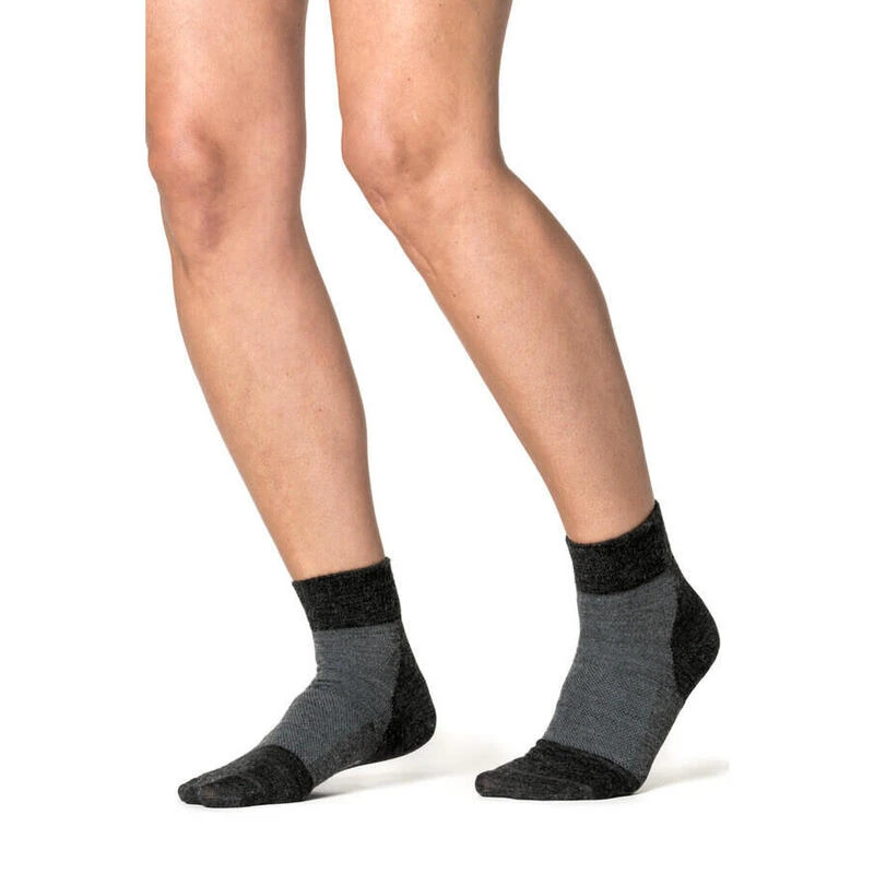 Woolpower Chaussettes Skilled Liner Short - Gris Foncé/Gris 5 Woolpower Chaussettes Skilled Liner Short - Gris Foncé/Gris – Image 3